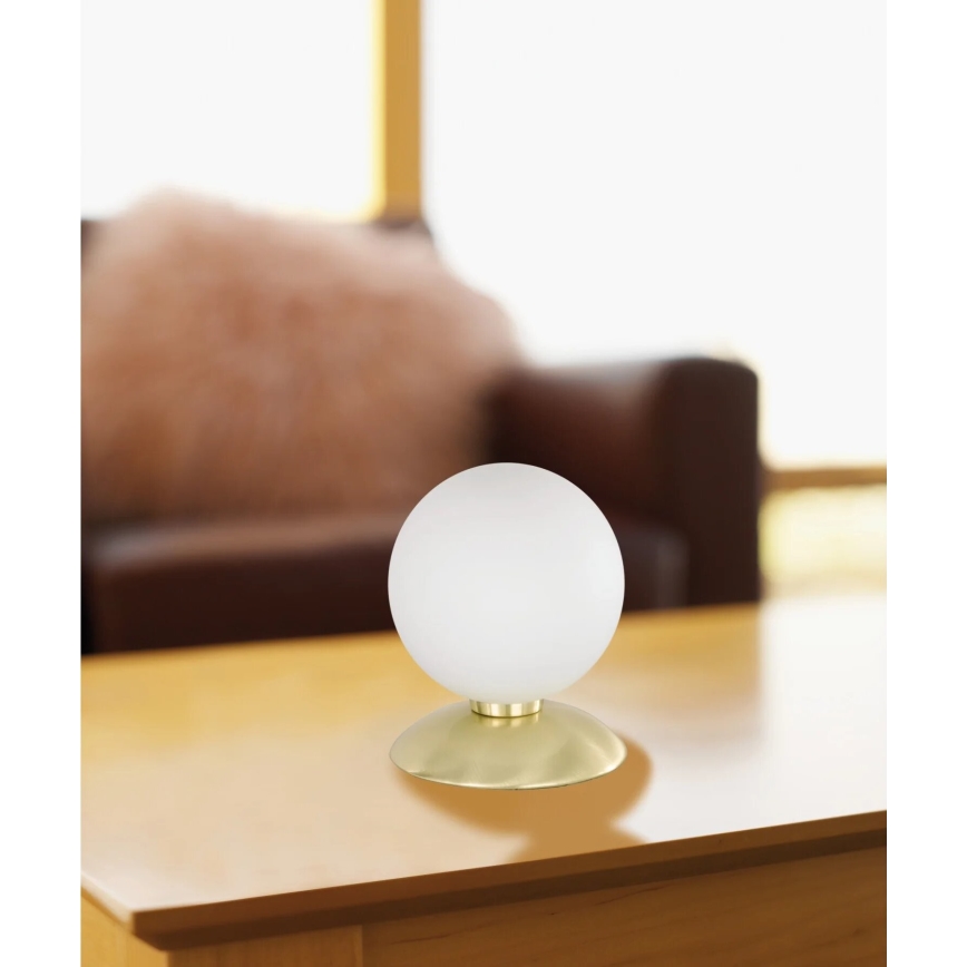 Paul Neuhaus 4437-60 - Lampe de table tactile LED à intensité variable BUBBA 1xG9/28W/230V doré