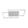 Paul Neuhaus 6024-55 - Lustre monté en surface à intensité variable YUKI LED/49W/230V + Télécommande
