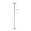 Paul Neuhaus 655-55 - Lampadaire LED dimmable ALFRED LED/28W+LED/4W/230V chrome brillant