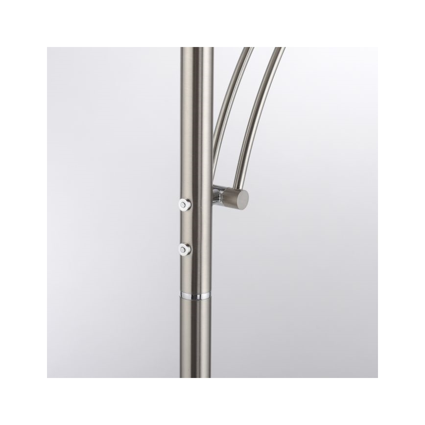 Paul Neuhaus 655-55 - Lampadaire LED dimmable ALFRED LED/28W+LED/4W/230V chrome brillant