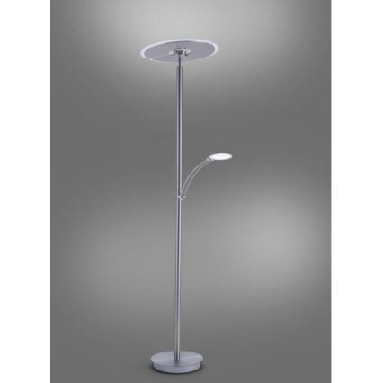 Paul Neuhaus 673-55 - Lampadaire à intensité variable ARTUR 2xLED/21W/230V+1xLED/6W chrome brillant