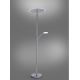 Paul Neuhaus 673-55 - Lampadaire LED à intensité variable ARTUR 2xLED/21W/230V+1xLED/6W chrome