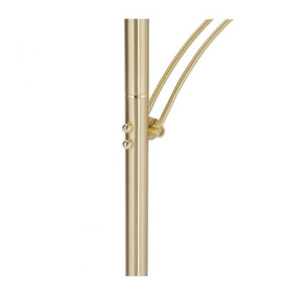 Paul Neuhaus 673-60 - Lampadaire LED dimmable ARTUR 2xLED/21W/230V+LED/6W doré