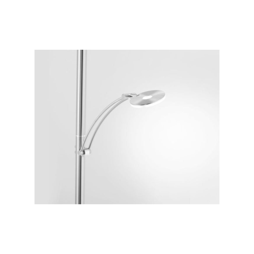 Paul Neuhaus 680-55 - Lampadaire LED à intensité variable MARTIN LED/36,5W/230V + LED/5,7W