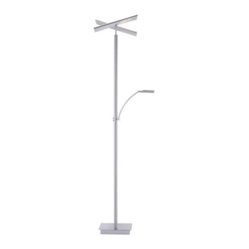 Paul Neuhaus 687-55 - Lampadaire sur pied LED dimmable ARTUR 2xLED/27W + LED/6W