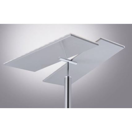 Paul Neuhaus 687-55 - Lampadaire sur pied LED dimmable ARTUR 2xLED/27W + LED/6W
