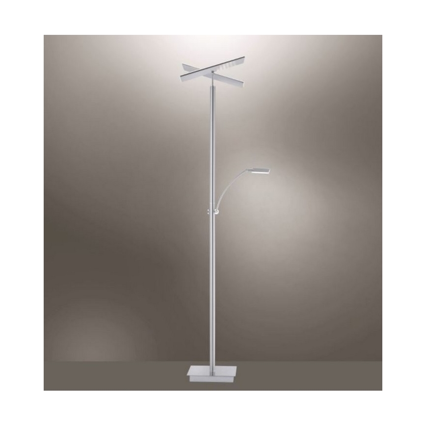 Paul Neuhaus 687-55 - Lampadaire sur pied LED dimmable ARTUR 2xLED/27W + LED/6W