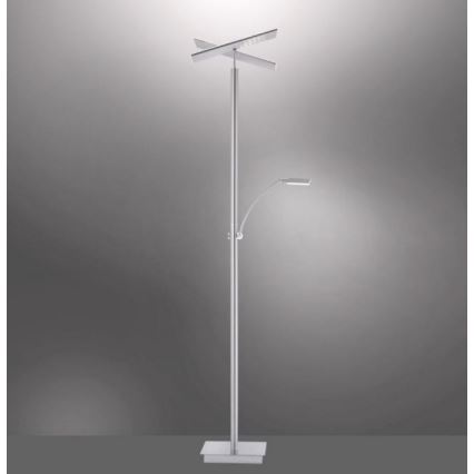 Paul Neuhaus 687-55 - Lampadaire sur pied LED dimmable ARTUR 2xLED/27W + LED/6W
