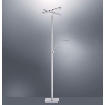 Paul Neuhaus 687-55 - Lampadaire sur pied LED dimmable ARTUR 2xLED/27W + LED/6W