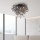 Paul Neuhaus 8091-18 - Lustre plafonnier ICICLE 9xG9/40W/230V Ø 50 cm noir