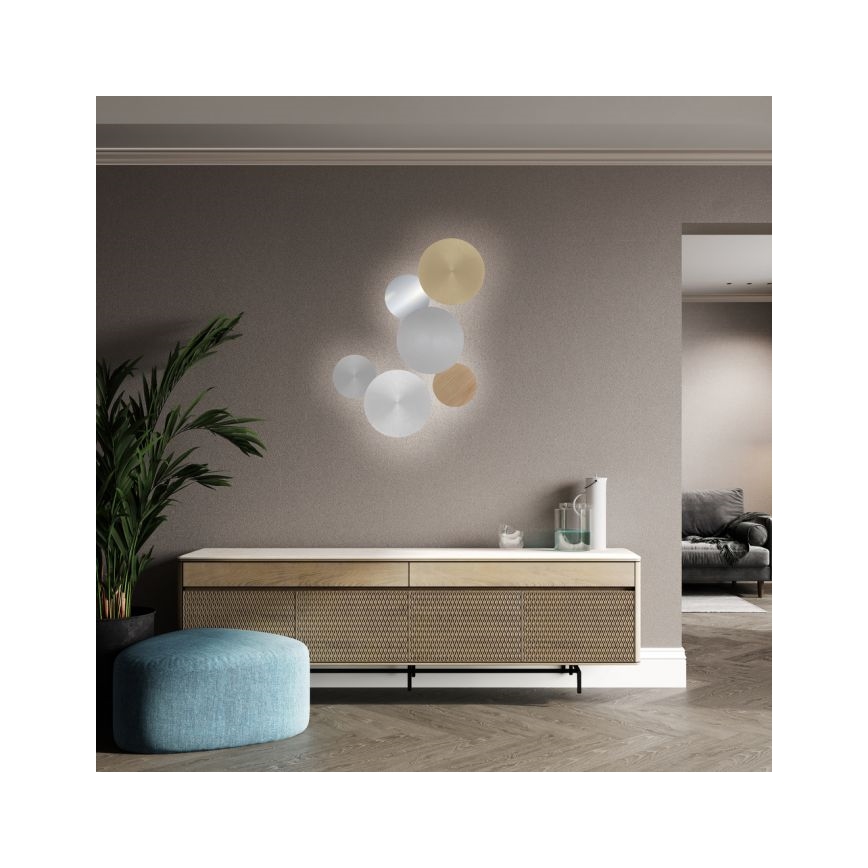 Paul Neuhaus 8152-79 - Applique murale à intensité variable PUNTUA LED/1W/3,7V 2200 mAh + télécommande