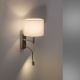 Paul Neuhaus 9646-55 - Lampe murale ROBIN 1xE27/40W/230V + LED/2,1W blanche