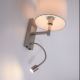 Paul Neuhaus 9646-55 - Lampe murale ROBIN 1xE27/40W/230V + LED/2,1W blanche