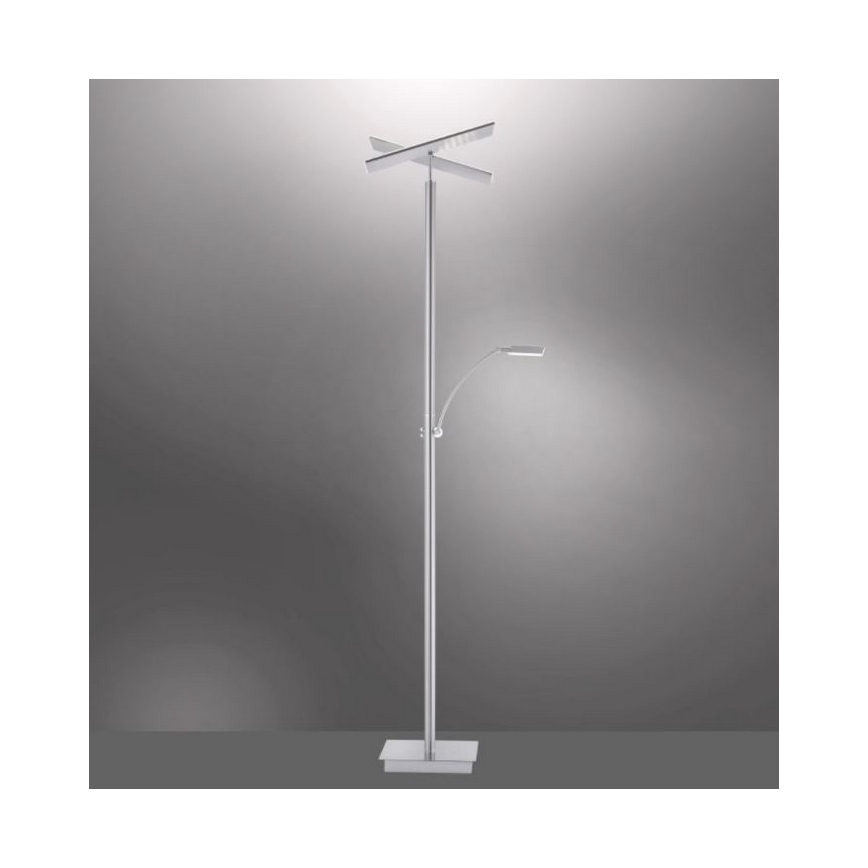 Paul Neuhaus - Lamapadaire à intensité variable ARTUR 2xLED/27W+1xLED/6W/230V