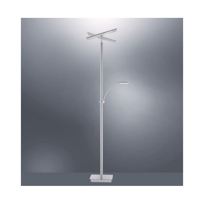 Paul Neuhaus - Lamapadaire à intensité variable ARTUR 2xLED/27W+1xLED/6W/230V