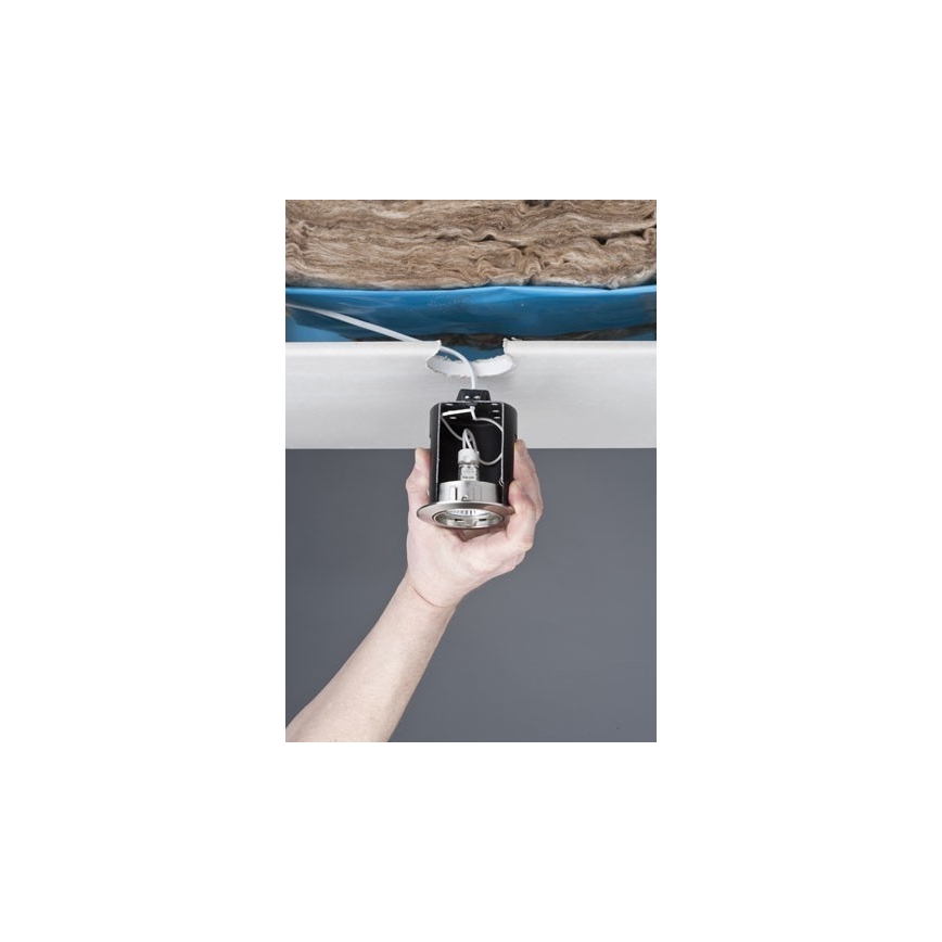 Paulmann 230 - Boîte d'encastrement pro PREMIUM LINE GU5,3/35W/12V  noir