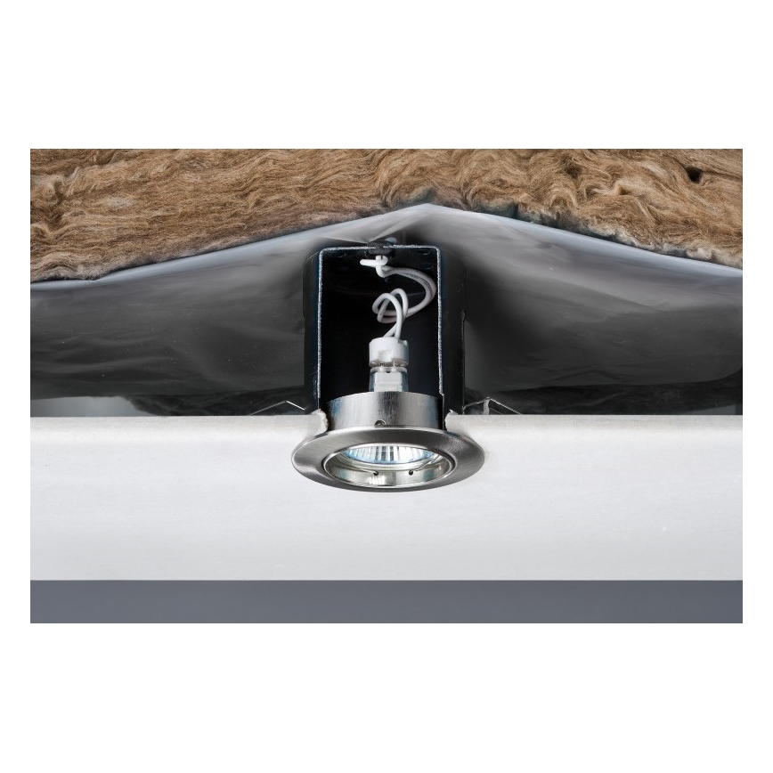 Paulmann 230 - Boîte d'encastrement pro PREMIUM LINE GU5,3/35W/12V  noir