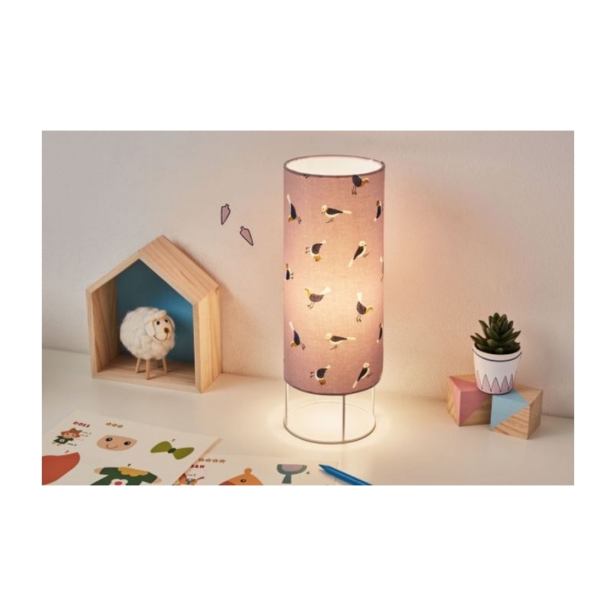 Paulmann 48044 - 1xE14/20W Lampe de table pour enfants CUTE BIRD 230V
