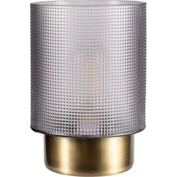 Paulmann 48133 - LED-1xE27/0,8W Lampe de table GLAMOUR 3xAA/4,5V transparent
