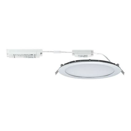 Paulmann 50027 - LED RGBW/3,5W IP44 Luminaire encastré de salle de bain à intensité variable SMART HOME 230V 2700-6500K