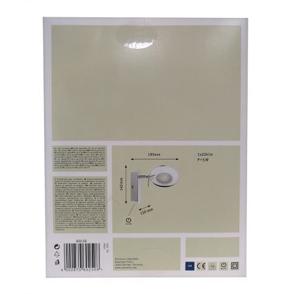 Paulmann 60250 - Spot LED ORB LED/3W/230V