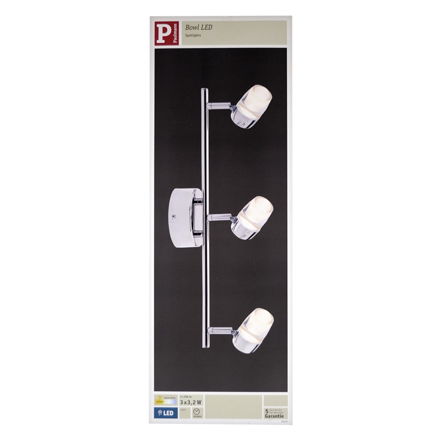 Paulmann 60384 - Spot LED BOWL 3xLED/3,2W/230V