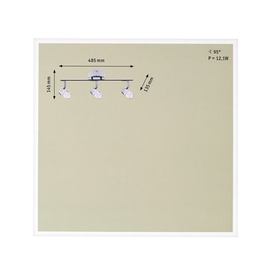 Paulmann 60384 - Spot LED BOWL 3xLED/3,2W/230V