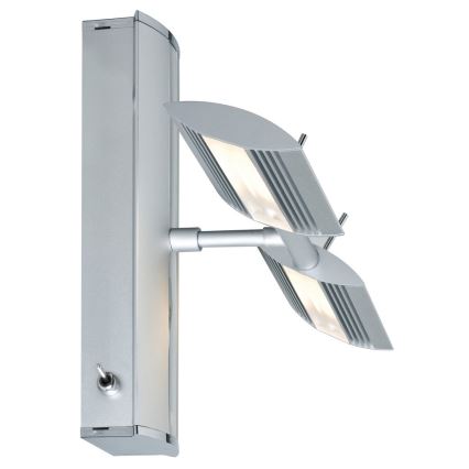 Paulmann 66191 - 2xLED/6W Applique murale LINEAR 230V