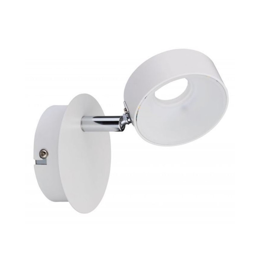 Paulmann 66732 - 1xLED/6W Spot mural à intensité variable FUNNEL 230V blanc