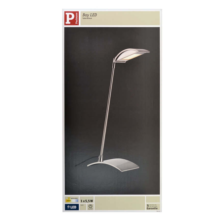 Paulmann 70243 - lampe de table LED BAY LED/5,5W/12V/230V