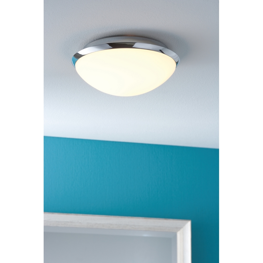 Paulmann 70299 - Plafonnier salle de bain BIABO 1xE27/60W/230V IP44