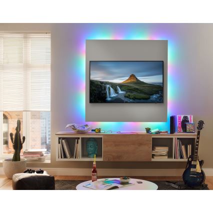 Paulmann 70514 - LED RGB/15W Ruban à intensité variable SIMPLED 7,5m 230V + Télécommande