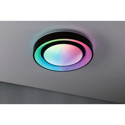 Paulmann 70544 - Plafonnier à intensité variable LED RGBW/22W RAINBOW 230V 3000-6500K + Télécommande