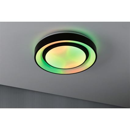 Paulmann 70544 - Plafonnier à intensité variable LED RGBW/22W RAINBOW 230V 3000-6500K + Télécommande