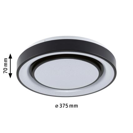 Paulmann 70544 - Plafonnier à intensité variable LED RGBW/22W RAINBOW 230V 3000-6500K + Télécommande