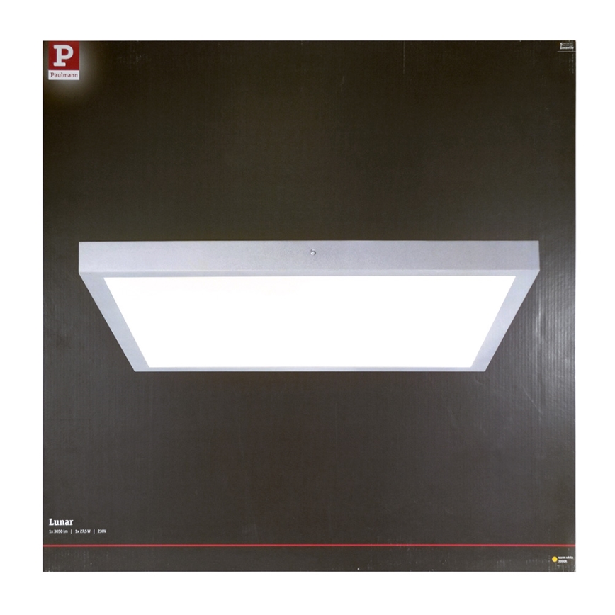 Paulmann 70652 - LED/30W Plafonnier LUNAR 230V