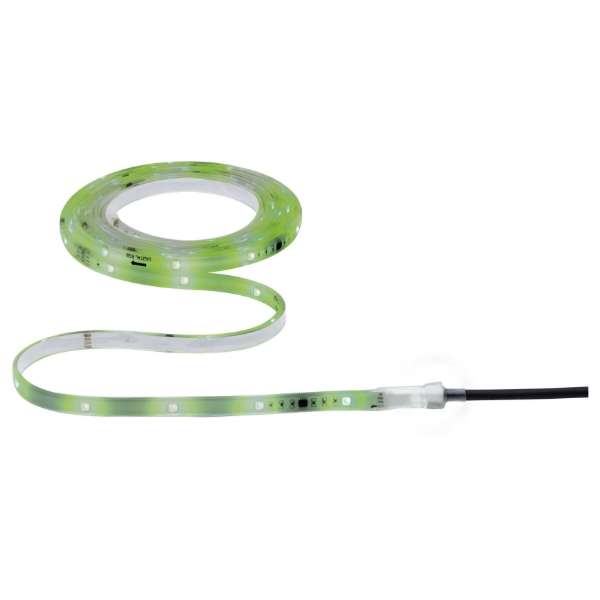 Paulmann 70698 - LED RVB/6,4W IP67 Ruban d'extérieur à intensité variable WATERLED 3m 230V+ télécommande
