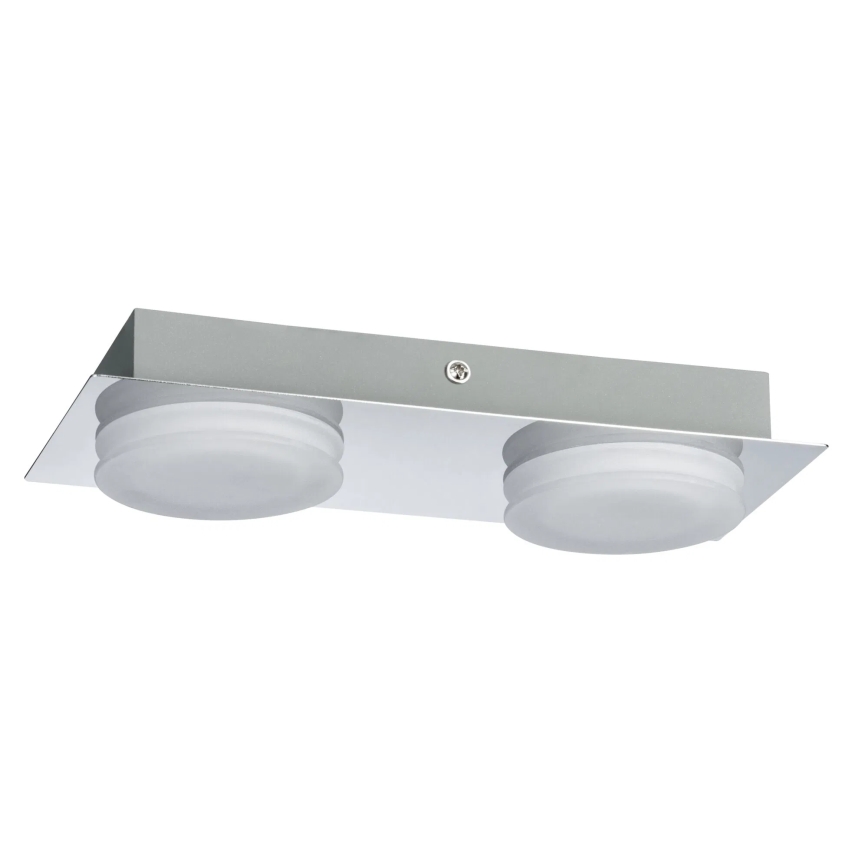 Paulmann 70883 - Applique murale DORADUS 230V pour salle de bains, 2x LED/4,7W, IP23