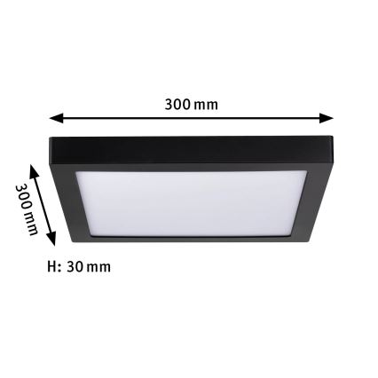 Paulmann 70985 - LED/22W Plafonnier ABIA 230V