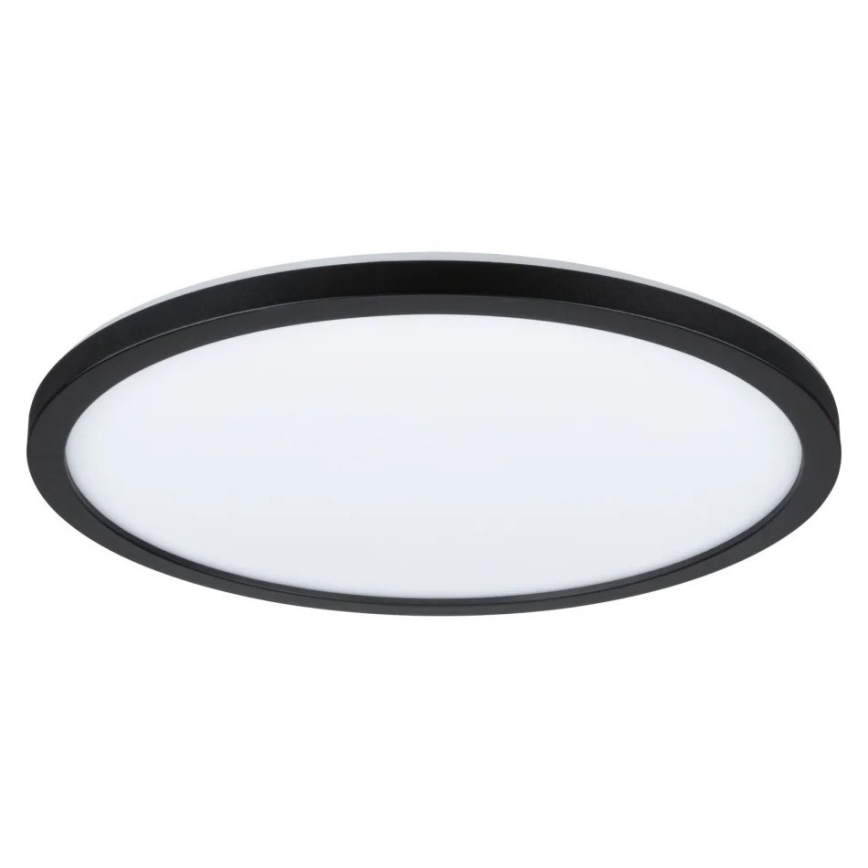Paulmann 70998 - Panneau en saillie LED/16W ATRIA 230V 3000K d. 29,3 cm noir