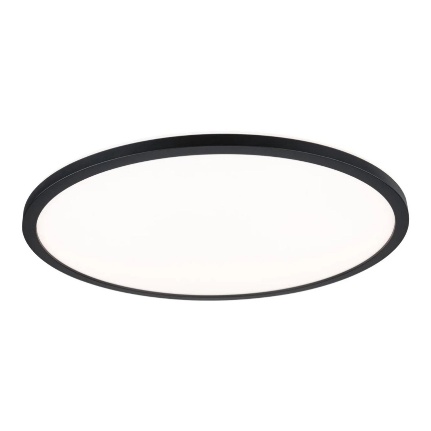 Paulmann 70999 - Panneau à intensité variable LED/22W ATRIA 230V 3000K d. 42 cm noir