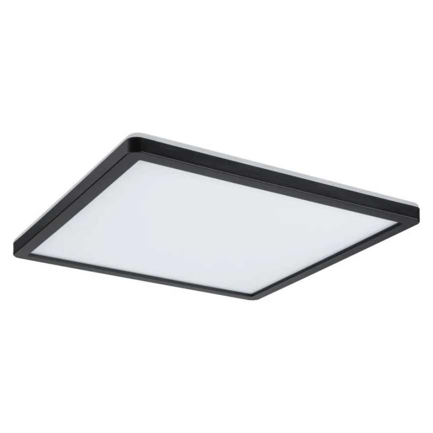 Paulmann 71001 - Panneau en saillie LED/16W ATRIA 230V 3000K 29,3x29,3 cm noir