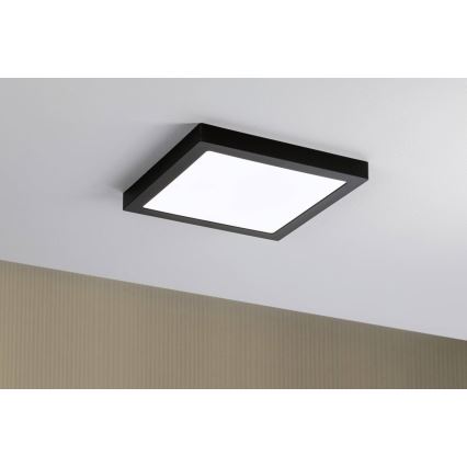 Paulmann 71026 - LED/22W Plafonnier ABIA 230V noir