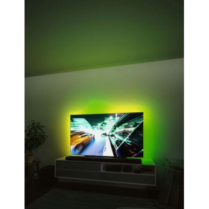 Paulmann 78880 - LED/3,5W RGB Ruban à intensité variable pour TV 2m ZOLL 5V + télécommande