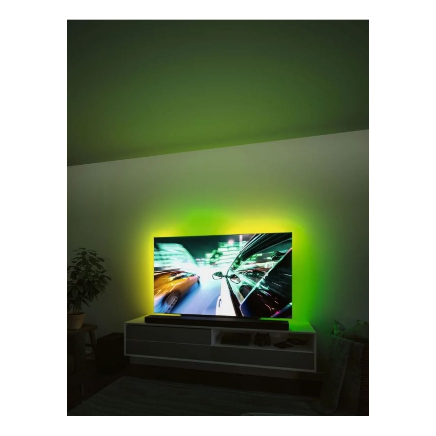 Paulmann 78880 - LED/3,5W RGB Ruban à intensité variable pour TV 2m ZOLL 5V + télécommande