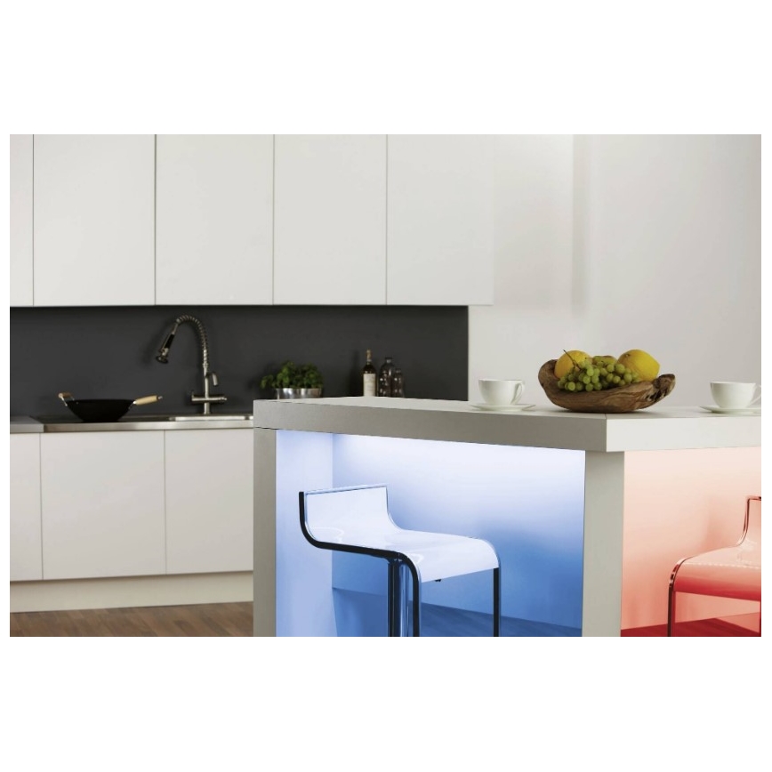 Paulmann 78979 - Bande LED RGB/26W à intensité variable SIMPLED 7,5m 230V + Télécommande