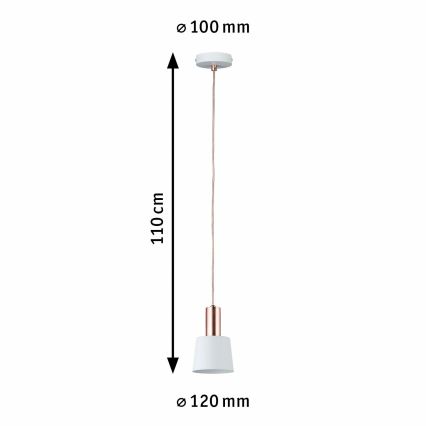 Paulmann 79656 - 1xE14/20W  Suspension filaire NEORDIC HALDAR 230V