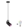 Paulmann 79766 - Suspension LED RGBW 1xE27/9W LAVEA sur câble 230V noir
