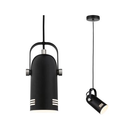Paulmann 79766 - Suspension LED RGBW 1xE27/9W LAVEA sur câble 230V noir