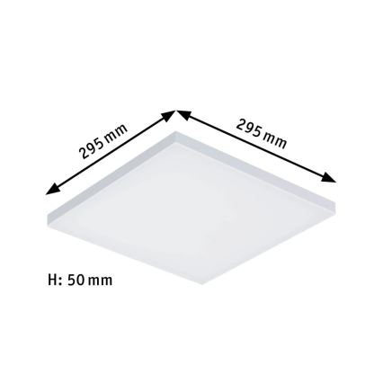 Paulmann 79821 - LED/17W Plafonnier à intensité variable VELORA 230V